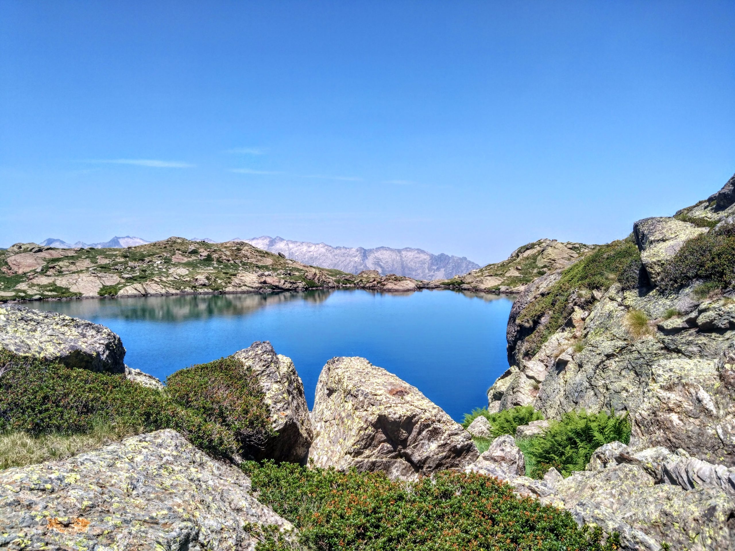 randonnée montagne ariège lac