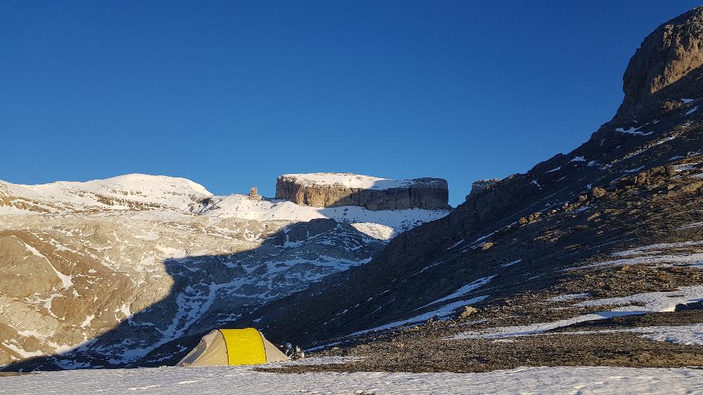 bivouac tente brèche de roland